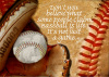 8x10 Print - Baseball is Life